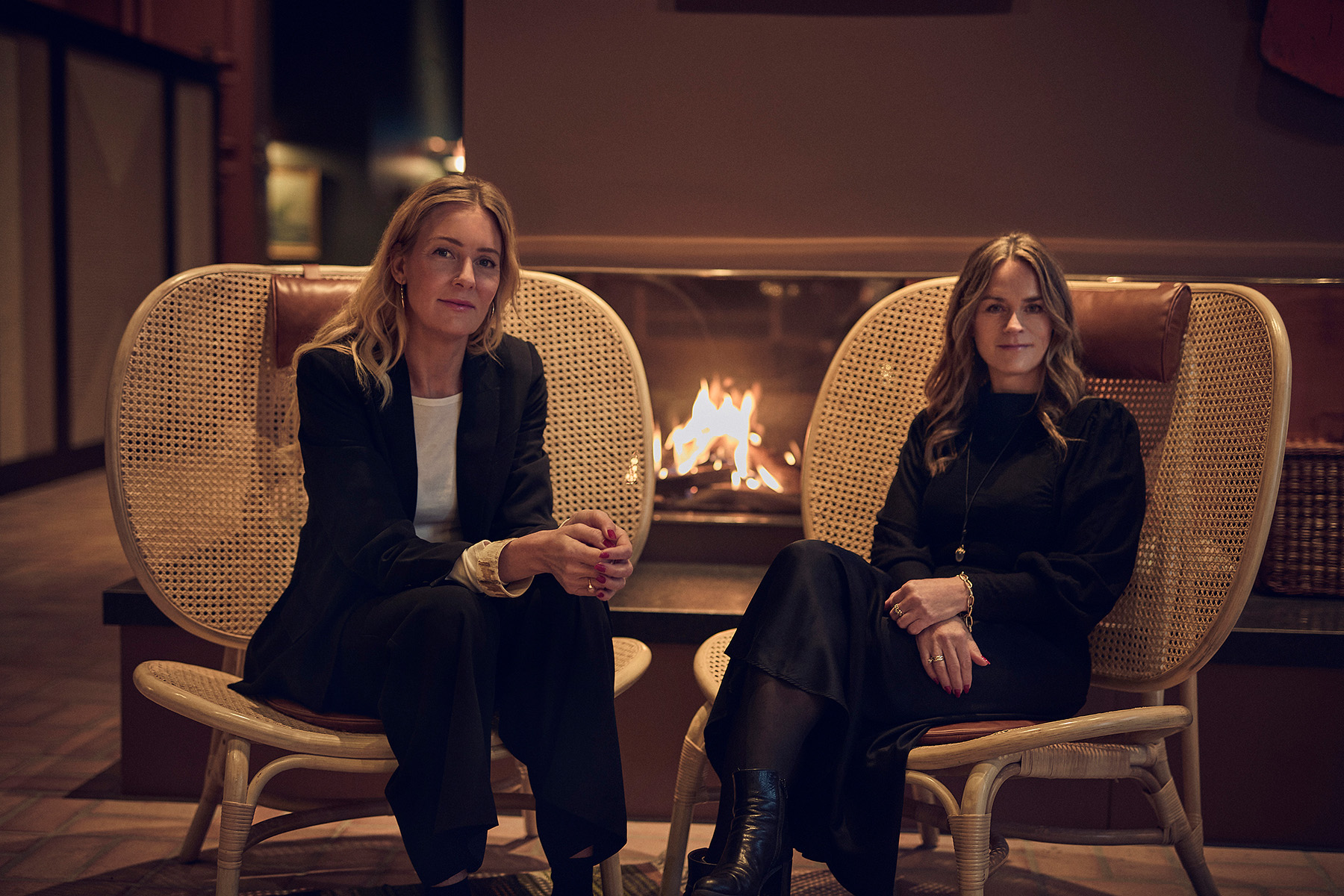 Vibeke Lunding Gregersen og Louise Dinesen